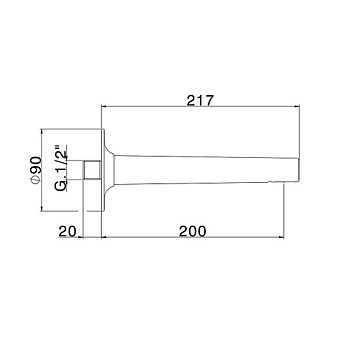 Излив Cisal VI00024040