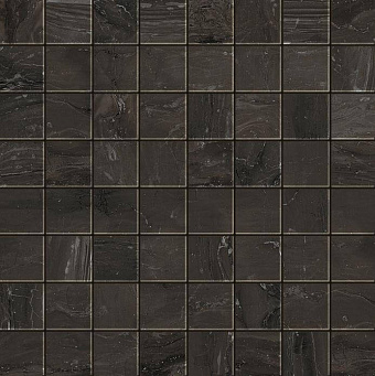 Керамическая мозаика Atlas Concord Италия Marvel Edge AEOS Absolute Brown Mosaico Matt 30х30см 0,9кв.м.