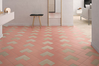 Матовый керамогранит WOW Elle Floor 121195 Coral 18,5х18,5см 0,363кв.м.