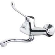 Смеситель для кухни Maxonor MN4654 поворотный излив хром