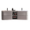 Тумба с раковиной Burgbad Badu SFUJ152F3692C001*2 51х152х49,2см
