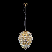Светильник подвесной CRYSTAL LUX CHARME CHARME SP6 GOLD/TRANSPARENT 240Вт G9