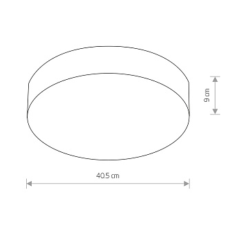 Светильник потолочный Nowodvorski Arena 10183 18Вт