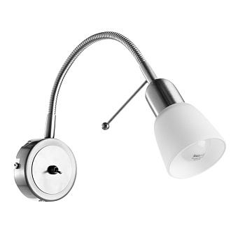 Спот Arte Lamp LETTURA A7009AP-1SS 40Вт 1 лампа E14
