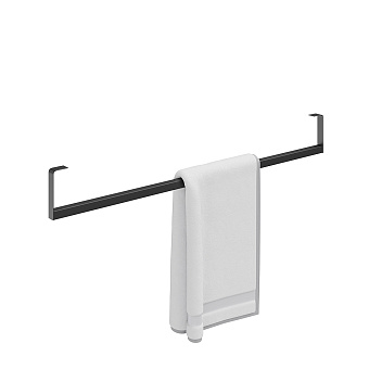Полотенцедержатель KERAMA MARAZZI Logica LO.trl.90.BLK.M чёрный матовый 87см