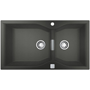 Мойка кухонная GROHE K700 31658AT0 90х50см серый гранит