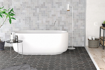 Настенная плитка WOW Fez 114734 Grey Matt 6,25х12,5см 0,328кв.м. матовая