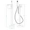 Смеситель для ванны RGW Shower Panels 511405350-01 SP-350 хром