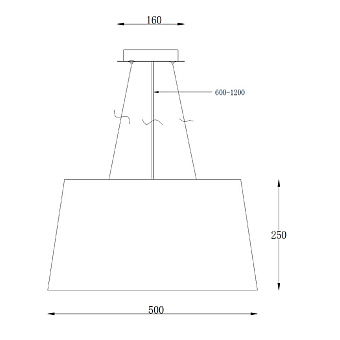 Светильник подвесной Maytoni Calvin Ceiling P179-PL-01-W 60Вт E27