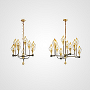 Люстра ImperiumLOFT Flame 101586-26 360Вт 9 лампочек E14