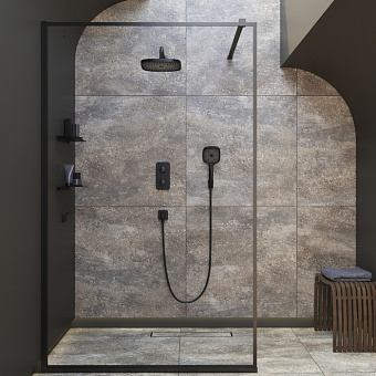 Ручной душ IDDIS SpaHome SPA3FSBi18 чёрный матовый