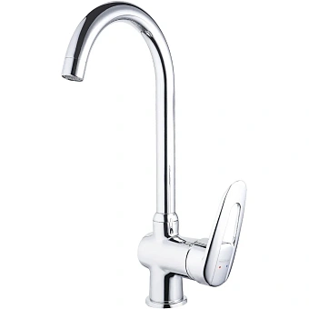 Смеситель для кухни Maxonor MN4007 поворотный излив хром