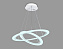 Люстра подвесная Ambrella ACRYLICA Original FA4355 78Вт 2 лампочек LED