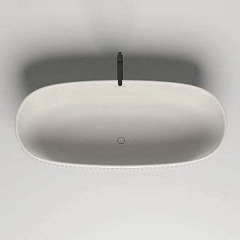 Ванна каменная SALINI GRECA 103021MRF S-Stone матовая 180х80см отдельностоящая