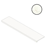 Плитка для ступеней Atlas Concord Италия Marvel Shine A444 Calacatta Prestigio Scalino Lapp 37,5х150см 0,563кв.м. лаппатированная