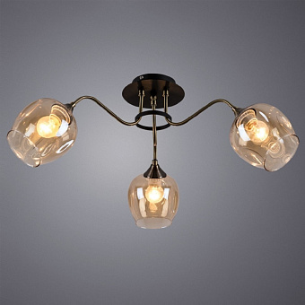 Люстра потолочная Arte Lamp MONICA A3831PL-3AB 40Вт 3 лампочек E27