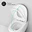 Унитаз подвесной AM-PM Sensation C301700WH безободковый с микролифтом