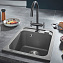 Мойка кухонная GROHE K700 31650AT0 40х50см серый гранит