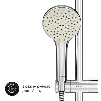 Душевая система AM-PM Sunny F0785C900 хром