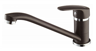 Смеситель для кухни Акватон Аркос 1AX001FCXX280 поворотный излив коричневый