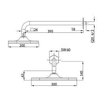 Душевая система LEMARK Prizma LM3922C хром