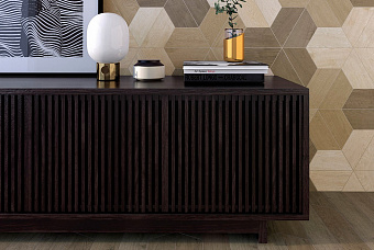 Матовый керамогранит WOW 60 Grad 120282 Grad Trapezium Wood Mid 9,8х23см 0,334кв.м.