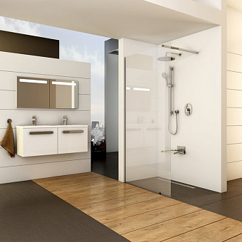 ST Walk-In Wall 1000 x 2000 черный + транспарент GW9WA0300Z1