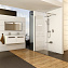 ST Walk-In Wall 1000 x 2000 черный + транспарент GW9WA0300Z1