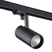 Трековый светильник Novotech PORT 358258 30Вт LED чёрный для трёхфазного трека