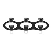 Рамка Lightstar 217637 255х90мм чёрный