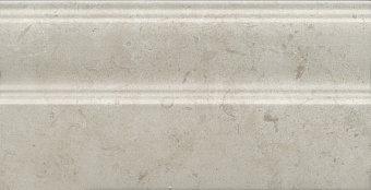 Бордюр KERAMA MARAZZI Карму FMA028R серый светлый матовый обрезной 15х30см 0,045кв.м.