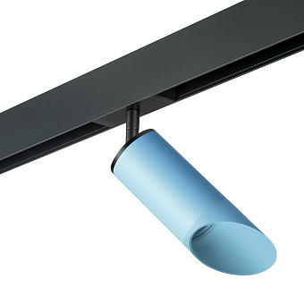 Трековый светильник Lightstar Rullo PRO43535 50Вт GU10 голубой для однофазного трека