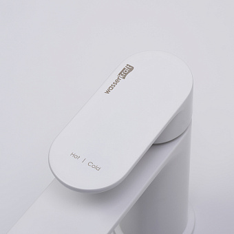 Смеситель для раковины WASSERKRAFT Mindel 8503 белый