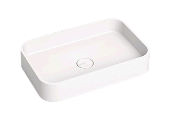 Раковина накладная SALINI CALLISTA 1101204SM S-Stone матовая 54,5х34,5см