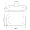 Полотенцедержатель WASSERKRAFT Kammel K-8300 K-8360 хром 23см