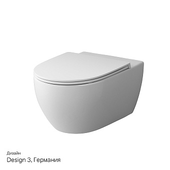 Унитаз подвесной AM-PM Awe C111700WH безободковый без сиденья