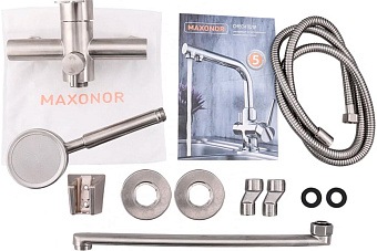 Смеситель для ванны Maxonor MN22801 хром