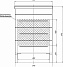 Тумба с раковиной AQUANET Верона 287668 48х58х87,5см