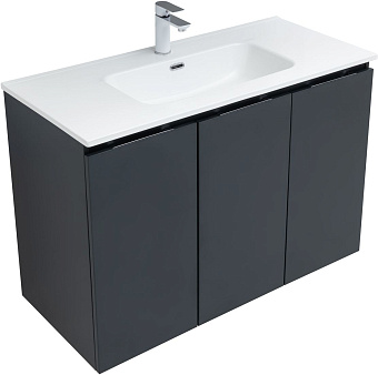 Мебель для ванной AQUANET Алвита New 273986 серый