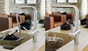 Смеситель для кухни GROHE Minta 32168000 высокий излив хром