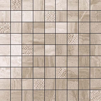 Декор Atlas Concord Россия Suprema 600110000057 Walnut Mosaic 30х30см 0,9кв.м.