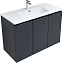 Мебель для ванной AQUANET Алвита New 273986 серый