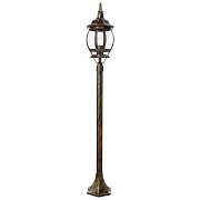 Светильник ландшафтный Arte Lamp ATLANTA A1046PA-1BN 75Вт IP23 E27 золотой/чёрный