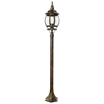 Светильник ландшафтный Arte Lamp ATLANTA A1046PA-1BN 75Вт IP23 E27 золотой/чёрный