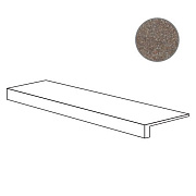 Плитка для ступеней ABK Native PF60003943 Gradino Top Red Ret 120х32см 0,384кв.м. матовая