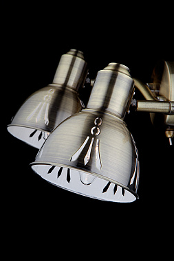 Светильник настенный Eurosvet Azimuth 20052/2 античная бронза 40Вт E14