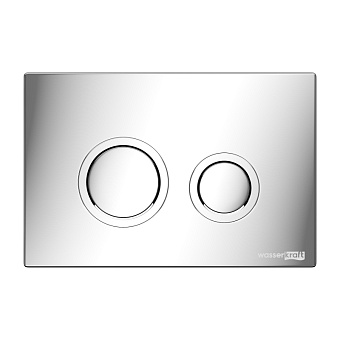 Панель смыва WASSERKRAFT CH01 хром