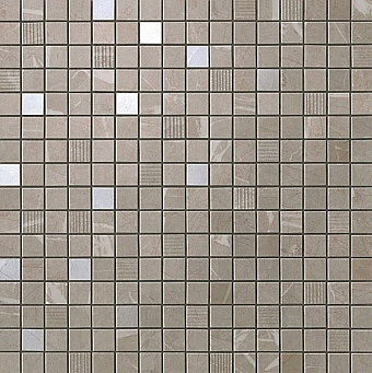 Керамическая мозаика Atlas Concord Италия Brick Atelier ASCR Marvel Silver Dream Mosaic 30,5х30,5см 0,558кв.м.
