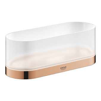 Полотенцедержатель GROHE Selection 41035DA0 бронза 20см