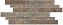 Неполированный керамогранит Atlas Concord Италия Dolmen Pro A02Q Mix Brick 37,5х75см 1,125кв.м.